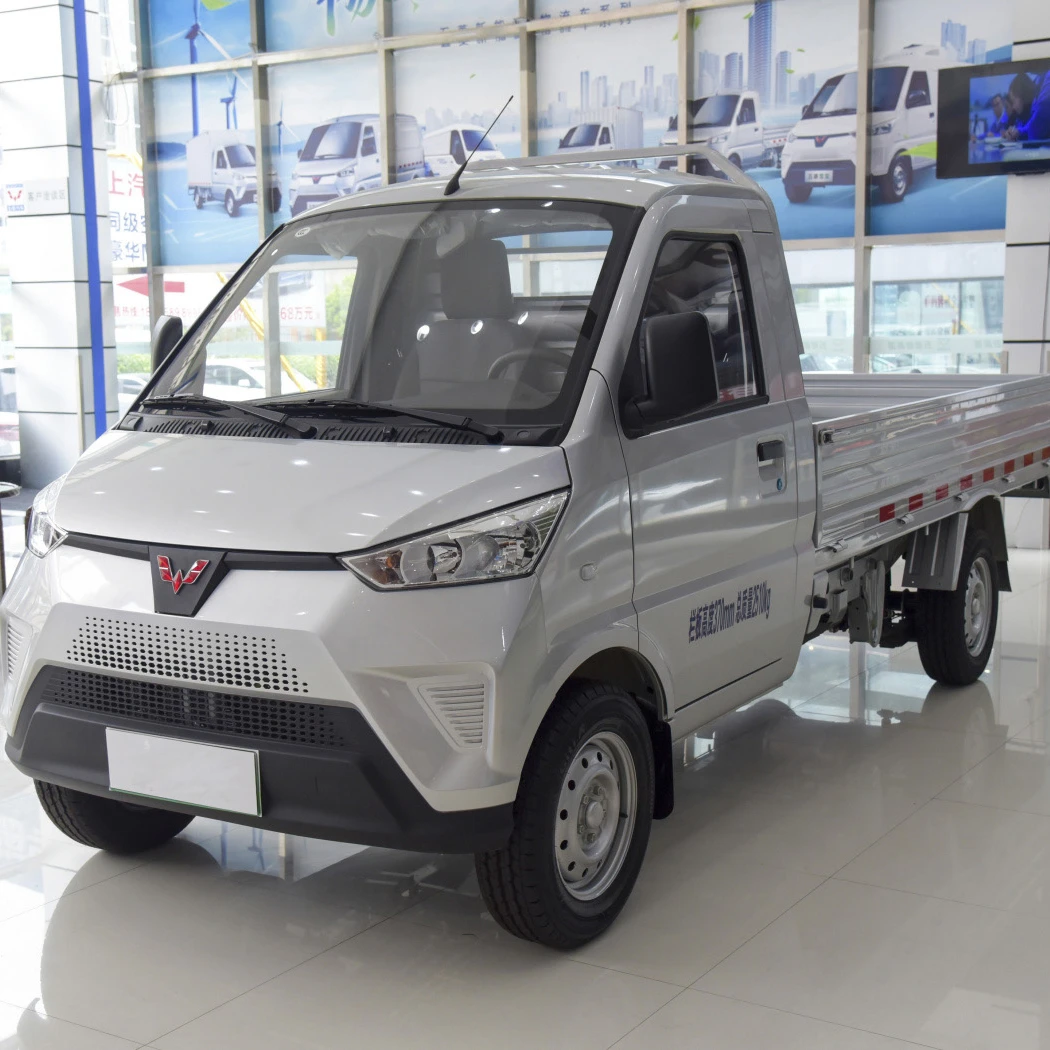 Chinese Used Cars Wuling Glory Small Truck EV New Energy Electric Vehicle Caliber Truck High Performance for Business