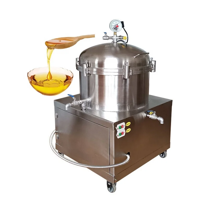 Commercial Cooking Oil Filter Machine Cold Oil Filtration Vegetable Oil Filter