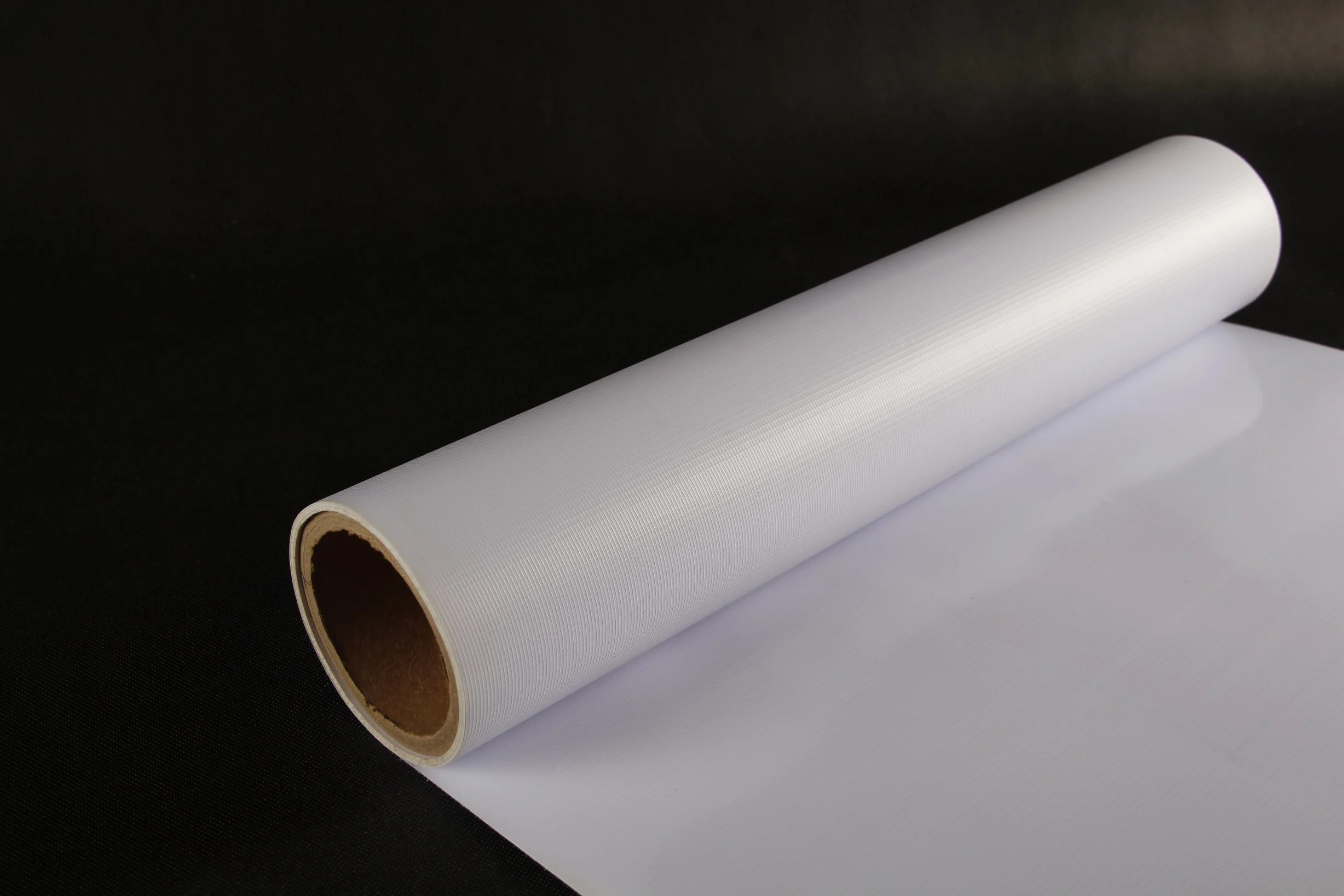 Osign flex banner Factory stock pvc flex banner rolls frontlit backlit white and black for outr door digital printing
