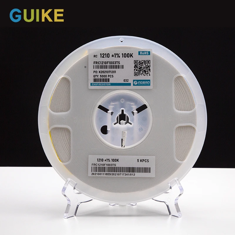 1210 +-1% 100K Metal Oxide Film Smd  220 Ohm All Size Resistance Smd Resistors Camera Module Throught Hole Chip Resistor