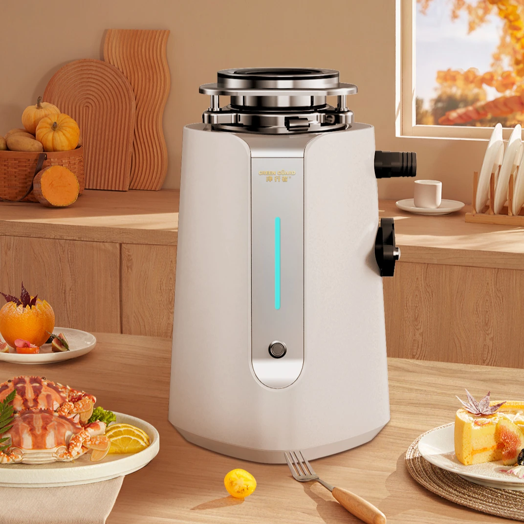 Food Garbage Disposal Crusher Waste Disposers Stainless Steel Grinder Kitchen