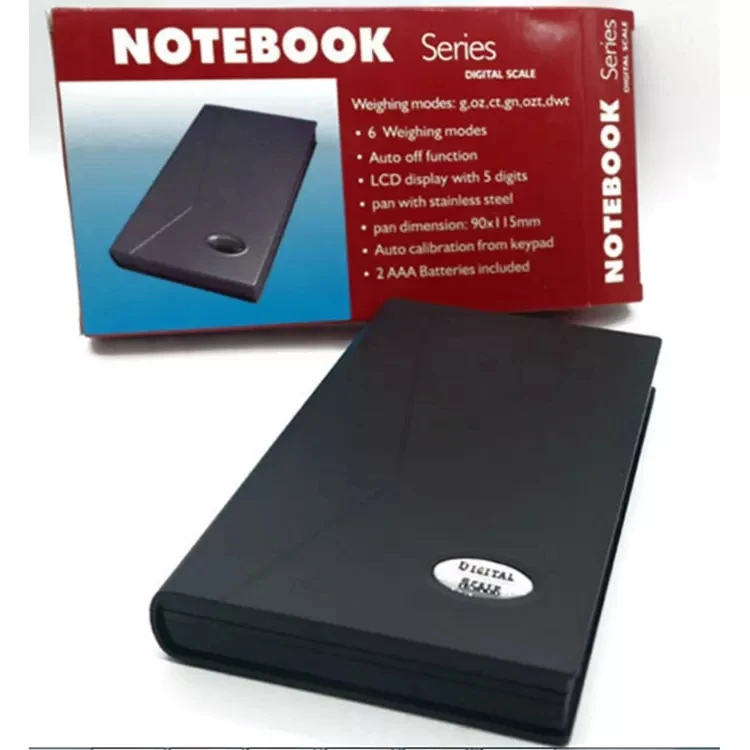 Plastic Black Fashion Design 0.1g 0.01g Pocket Scales LCD Electronic Jewelry Scale