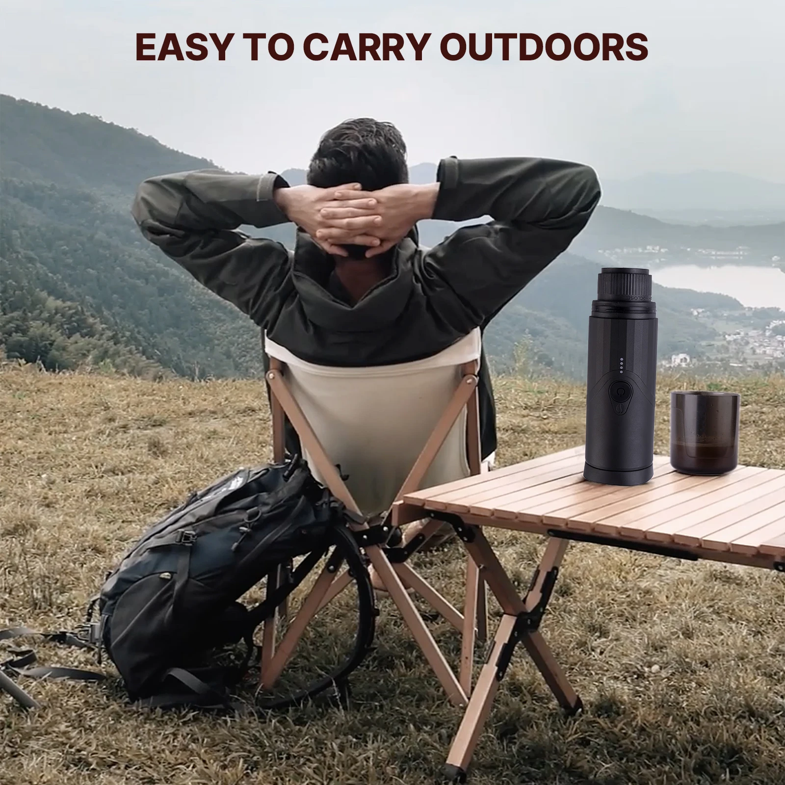 Wholesale Price Custom Logo Heating Maker Capsules Mini TK03 Factory Portable Coffee Maker Automatic Espresso Machine for Travel