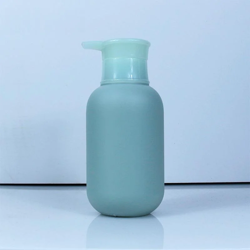 High Quality Colourful PE 300Ml 400Ml 500Ml 750Ml Shampoo Pump Bottle Lotion Round Shoulder for Cosmetic