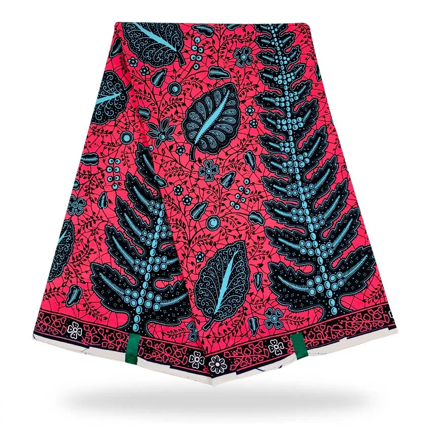 Wholesale Colorful Ankara Fabric Original Real Wax 100% Cotton African Wax Print Fabric Hollandais Style