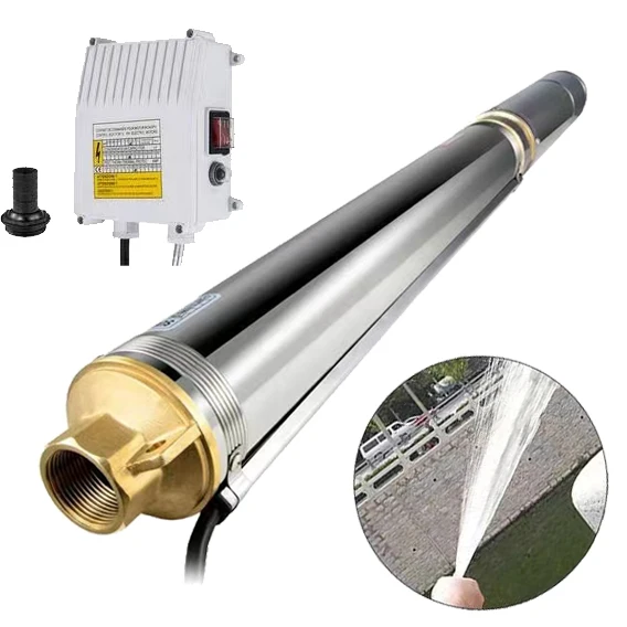 4inch Electric AC Large Capacity Multistage Submersible Centrifuge Deep Well Pump Price