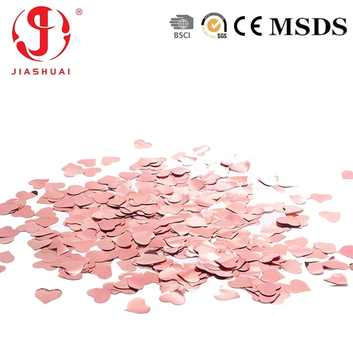 Factory Price Rose Gold Party Popper Eco-friendly Wedding Confetti Cannon Custom Colors