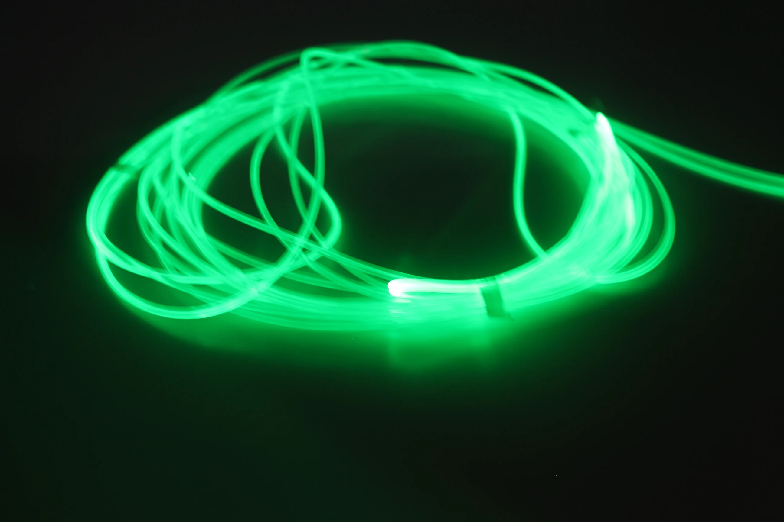 3.0mm side emitting point Fiber optic waterfall lighting side glow emitting plastic optical fiber light