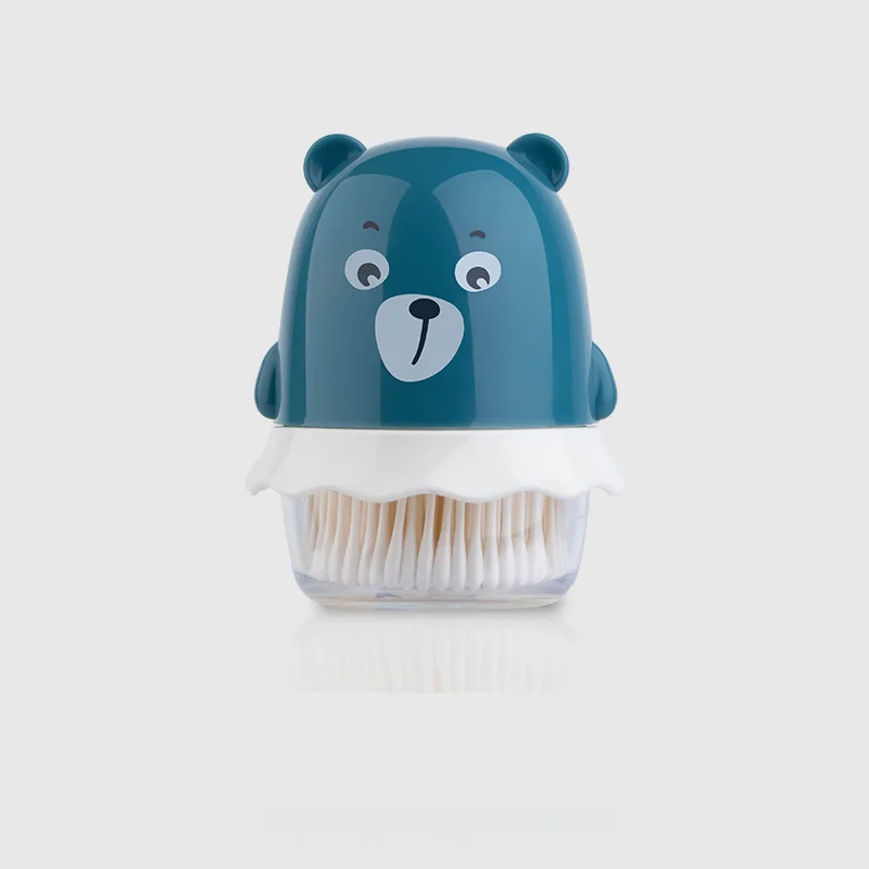 Long Stick Cotton Swabs Best Ear Buds Coton Swab Bud Cleaning 100% Pure Cotton Round in pvc box For baby clean