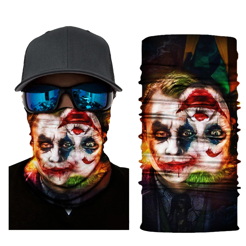 Polyester Microfiber Multifunctional Neck Gaiter Sports Wear Seamless Tube Bandanas for Adults