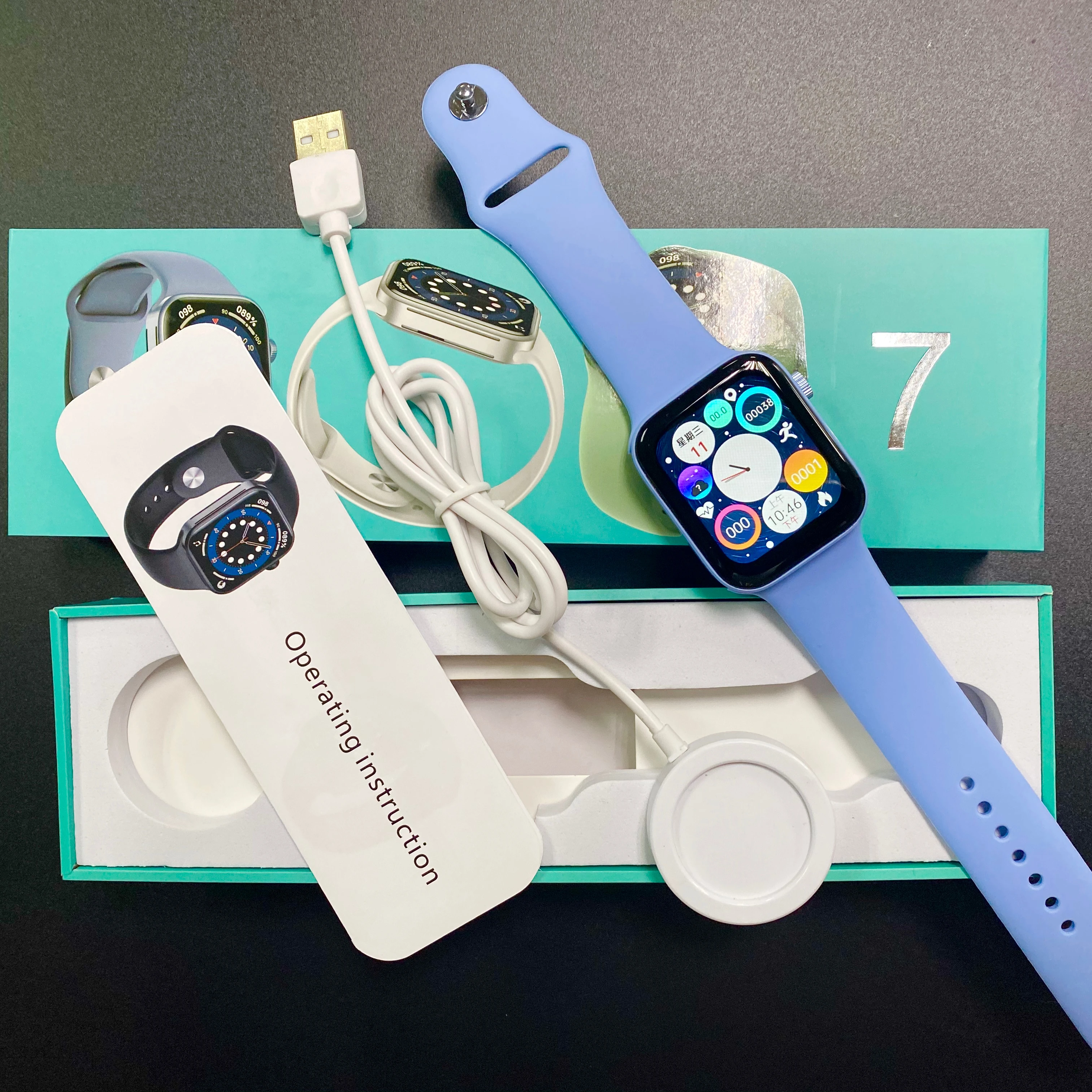 2022 new arrivals best selling Wearable devices relojes inteligente ip68 watch 7 series 7 smart watch n76 smartwatch