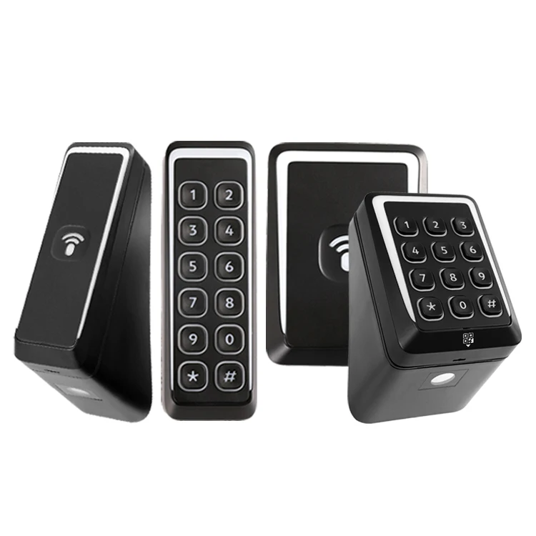 OEM Wiegand RFID QR code access control keypad reader RS485 OSDP NFC BLE cell phone APP reader