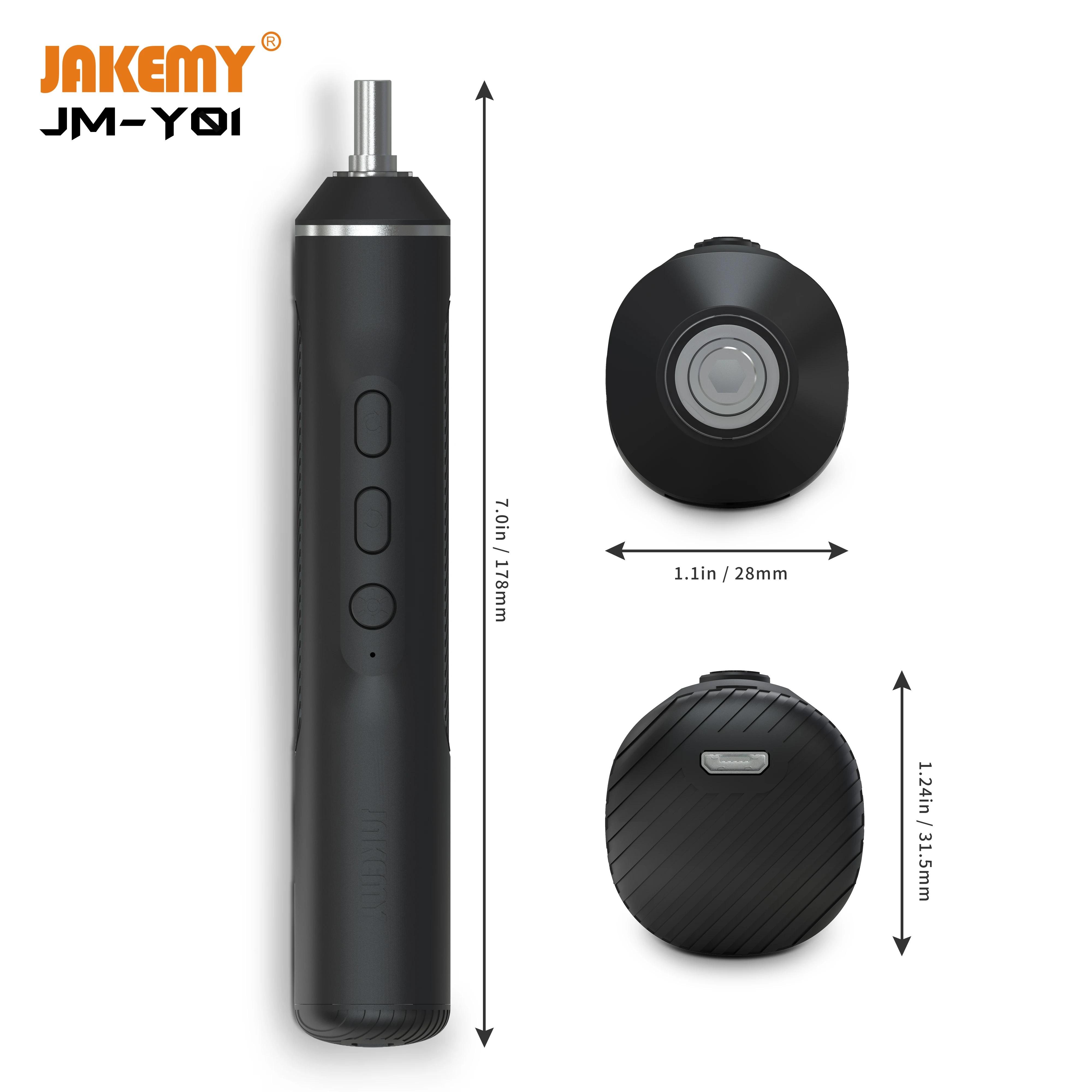 Factory Price Cordless Mini Pen Shape Electric Screwdriver with Led Light Logo Magnetic Driver Bit for Laptop Mobile Phone