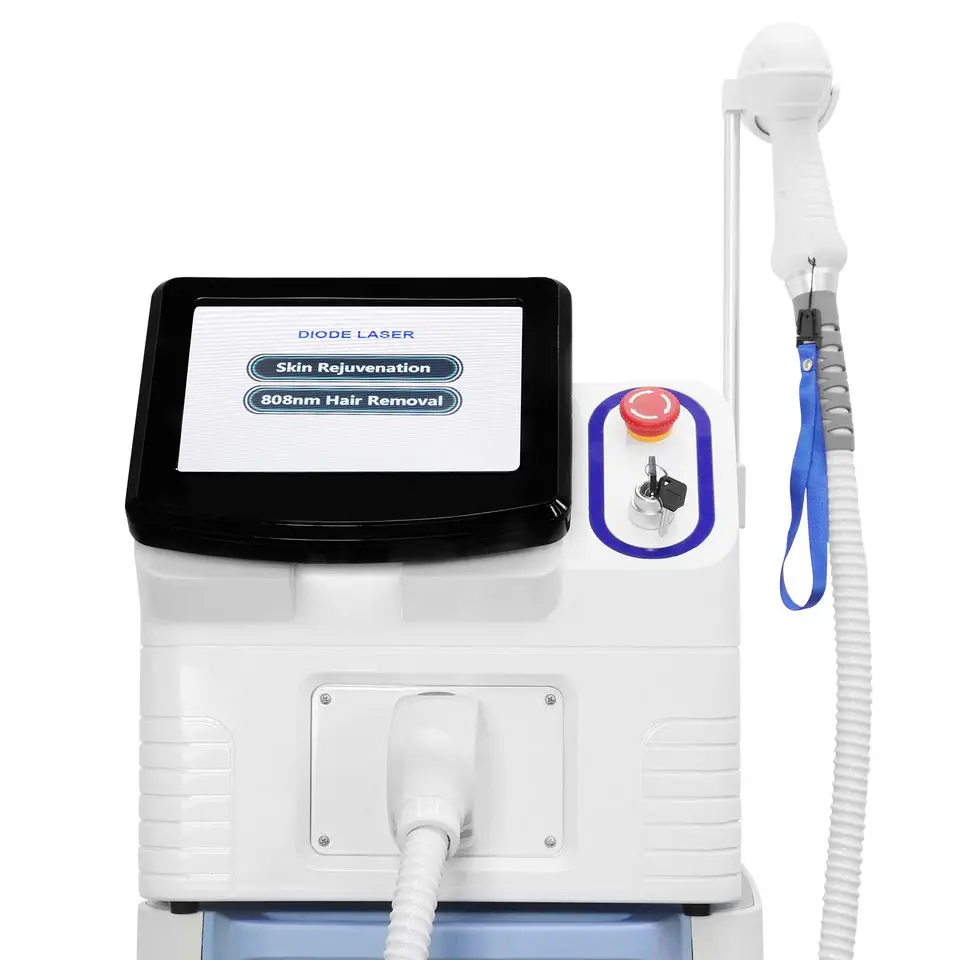3 wavelength 808nm diode laser beauty machine commercial 808 laser hair removal machine price