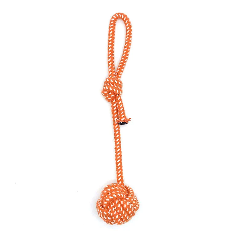 Custom Best selling dog teeth cleaning chew rope toy