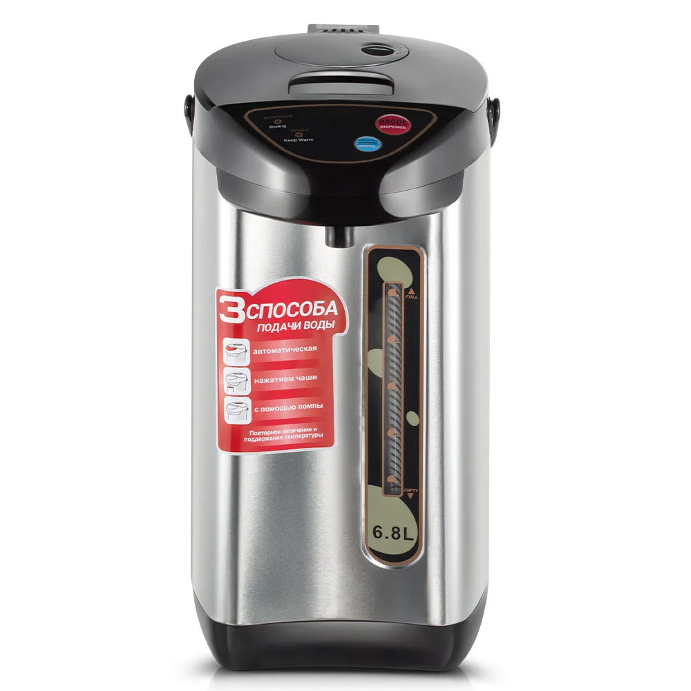 Factory Outlet 6.8L Keep Warm Insulation Kettle Electric Thermo Pot Air Pots With Water Dispenser