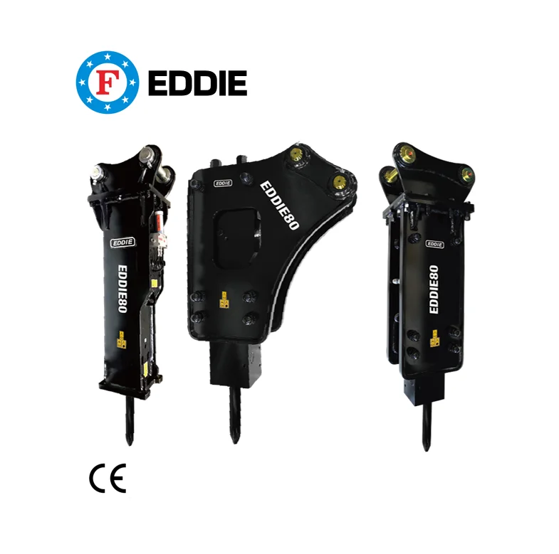 High Quality EDT435 Hydraulic Rock Breaker Excavator Professional Manufacturer for Construction Machinery Industries