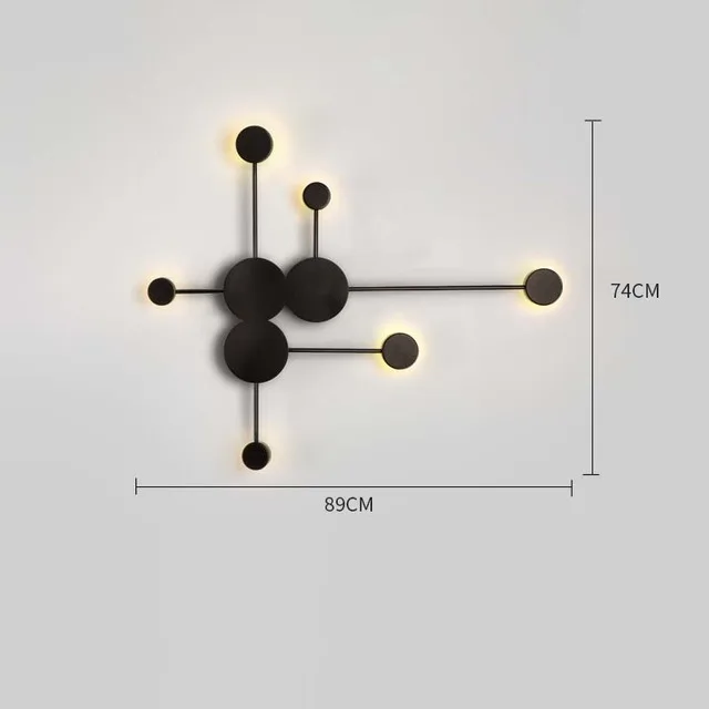 Nordic Wall Lights for Home Metal Modern Led Wall-mounted Lamps