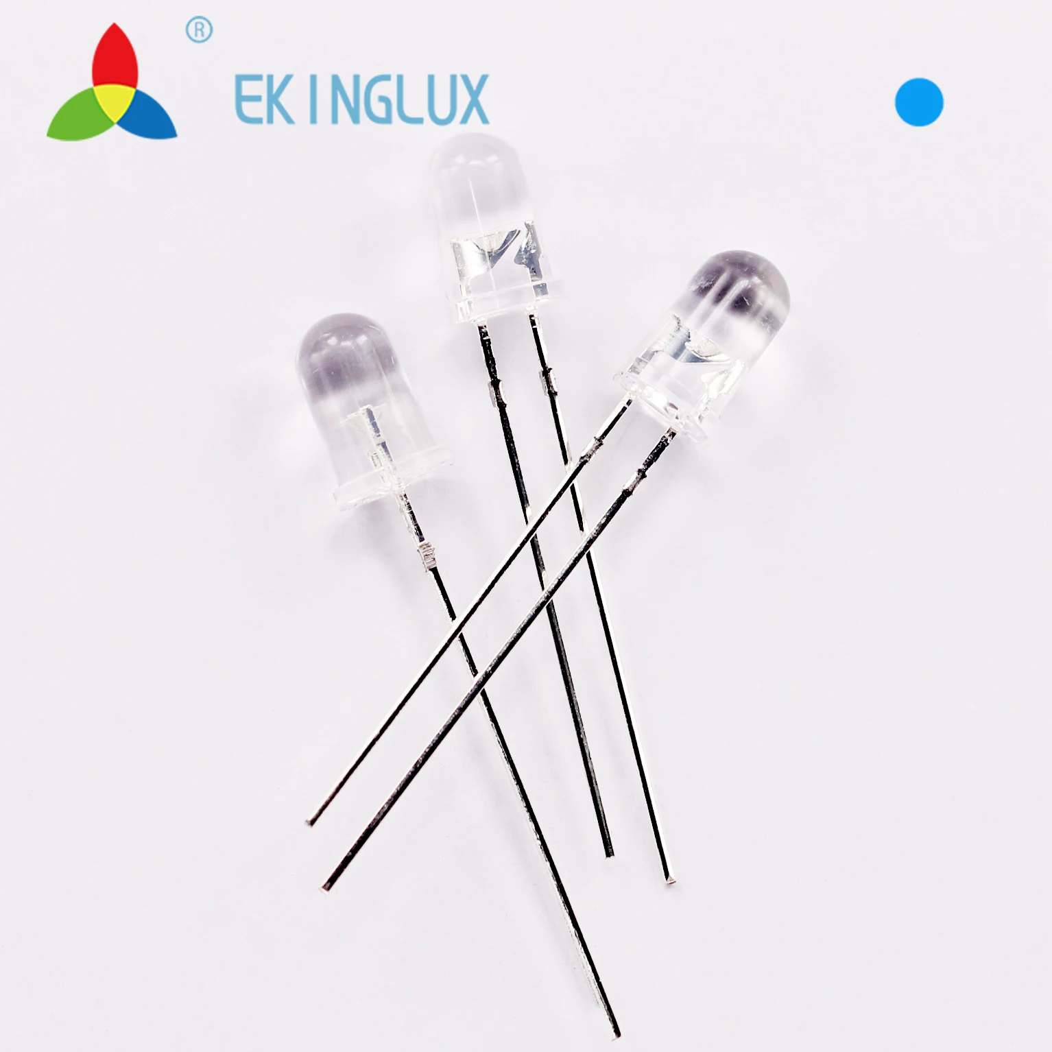  Ekinglux 5 мм led 460nm Светодиодная Синяя лампа синяя