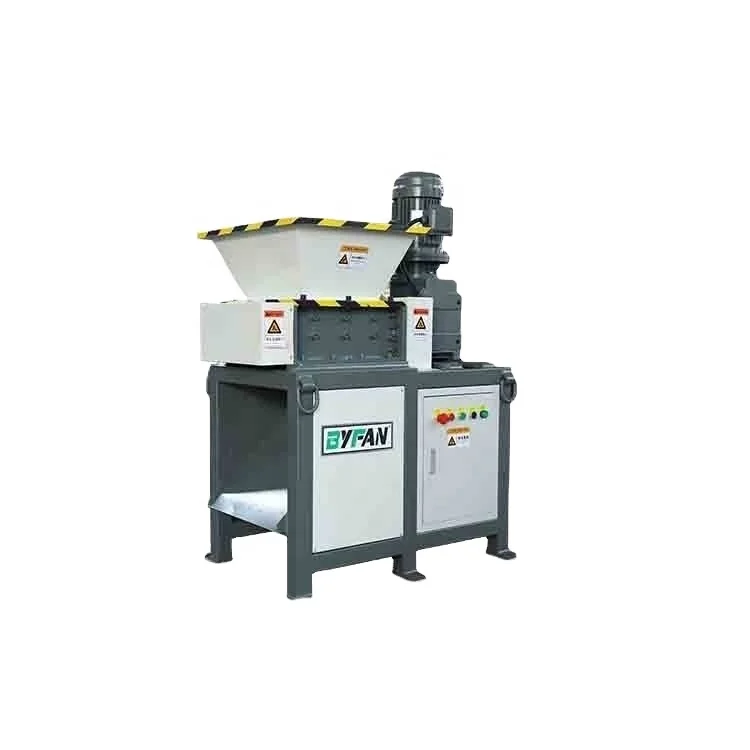 Hard metal scrap oven iron scrap mobile shredder machine