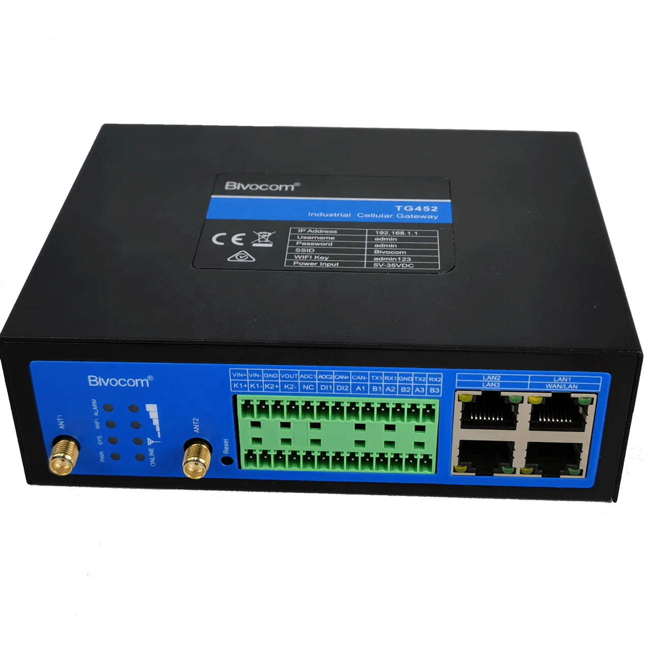 Bivocom промышленный открытый 4G LTE CAT6/CAT4/3G/2G/LTE CAT M1(eMTC) IoT Edge Gateway