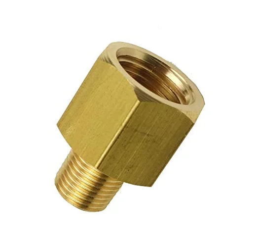 1/8 BSPT Male Thread Brass Tube Fitting Brass Pipe Adapter