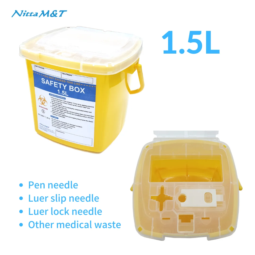 FINEPRO easy assemble medical waste bucket medical waste treatment