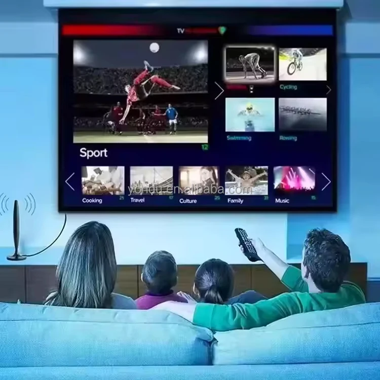 Smart Mega Ott Iptv Box Subscription Strong 4k Smart Media Player Set Top Box 4k Android 12 Months Oem Quad Core 4k Iptv Box