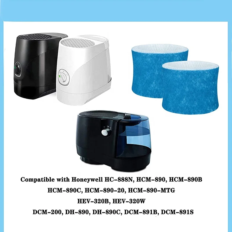 High-quality Replaceable HEPA  Humidifier Filter Fit for Honeywell HC-888NC DH-888 HCM-890  HCM-890B  Wicking Filters