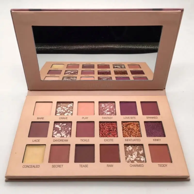 
Factory price base private label cosmetics nude eyeshadow palette 