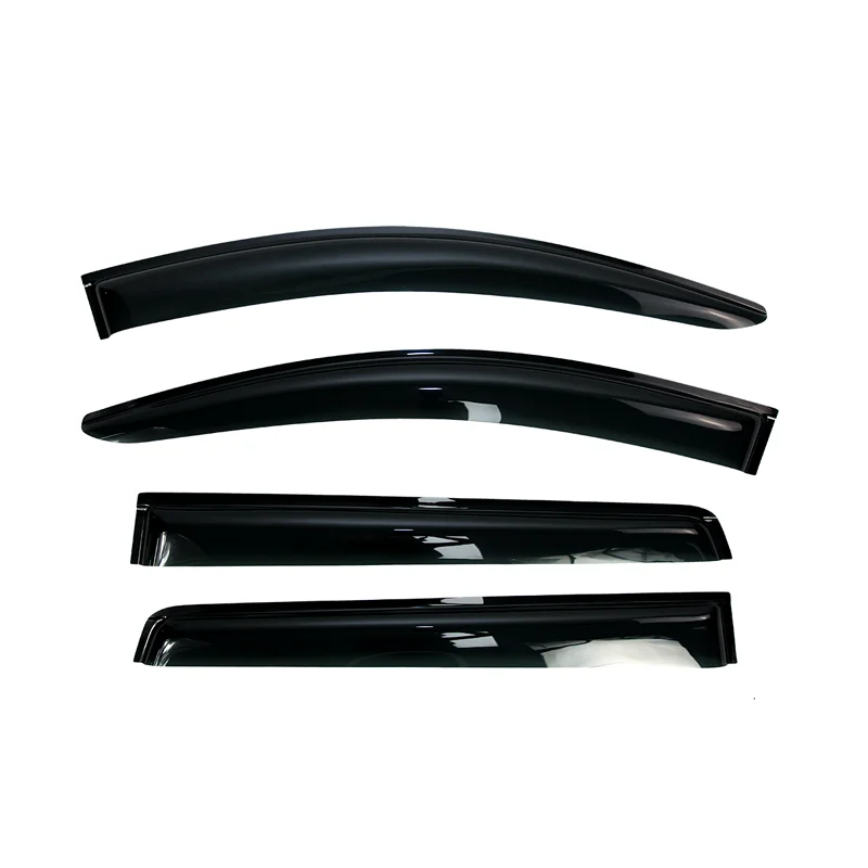 WEATHER SHIELDS WINDOW VISORS For Mitsubishi Pajero Sport QE Series 2016-2019 Rain shield Door deflectors Auto accessories