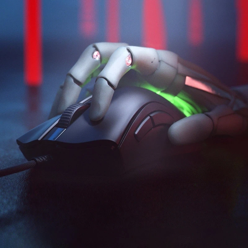 Razer DeathAdder V2 Киберспорт RGB свет кабель компьютер игровая мышь для ноутбука CF макро