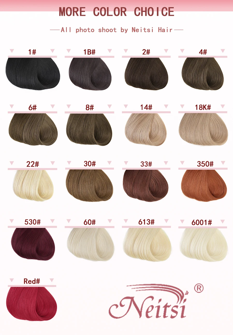 Neitsi I Tip Hair Extension 100% remy Human Hair Indian Straight Keratin Capsules atural Brown and Blonde Color hair extension