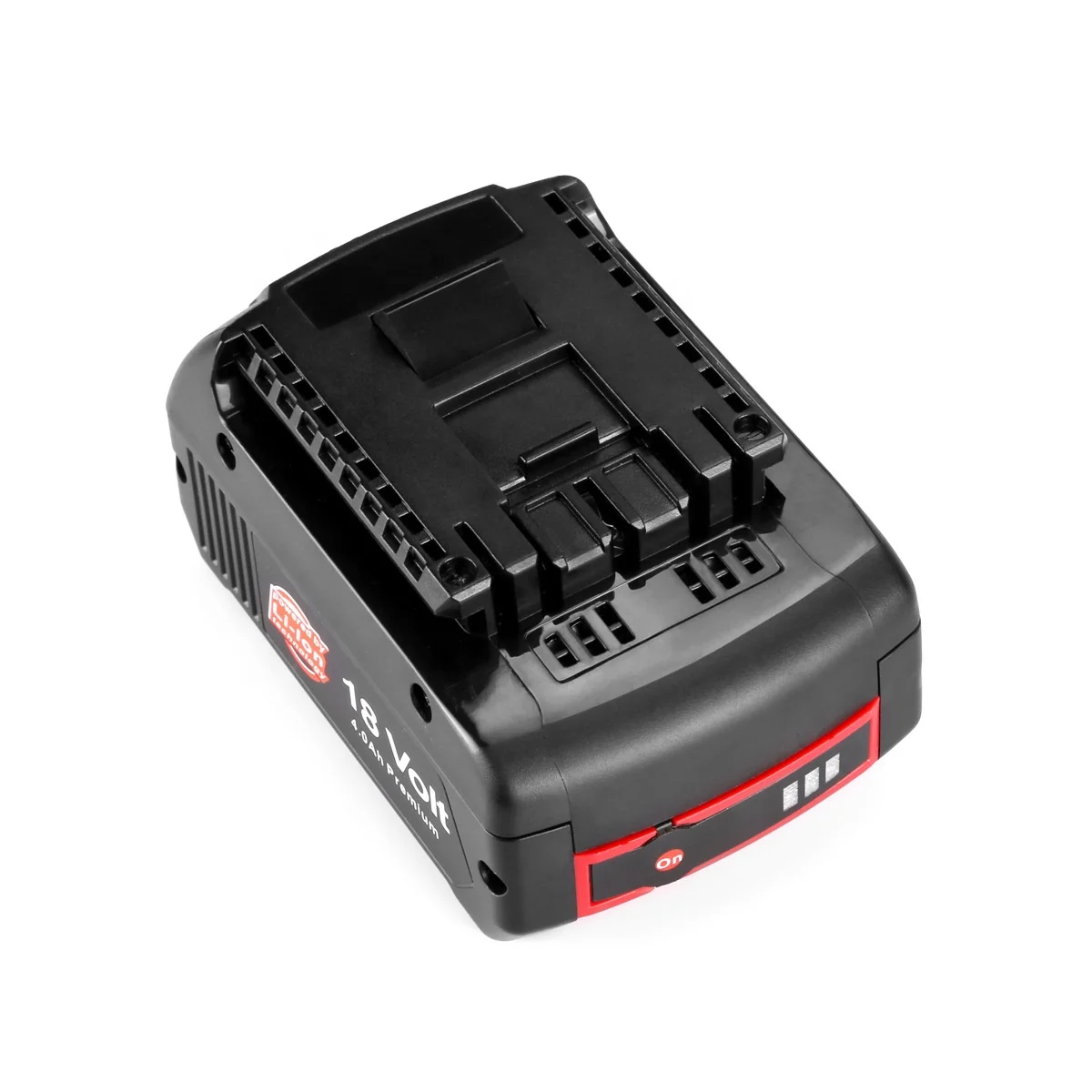 Replacement 18v lithium ion rechargeable battery pack case 3ah 4ah 5ah 6ah battere for bosch power tool drill BAT607 BAT611