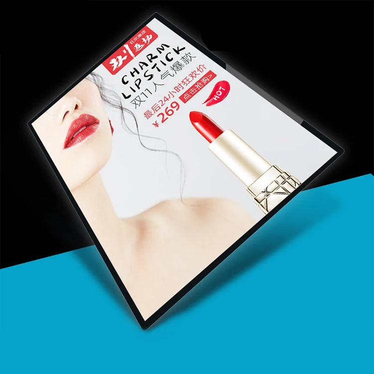 Poster Frame A0 A1 A2 A3 A4 Custom Aluminum Snap Frame light box light box poster