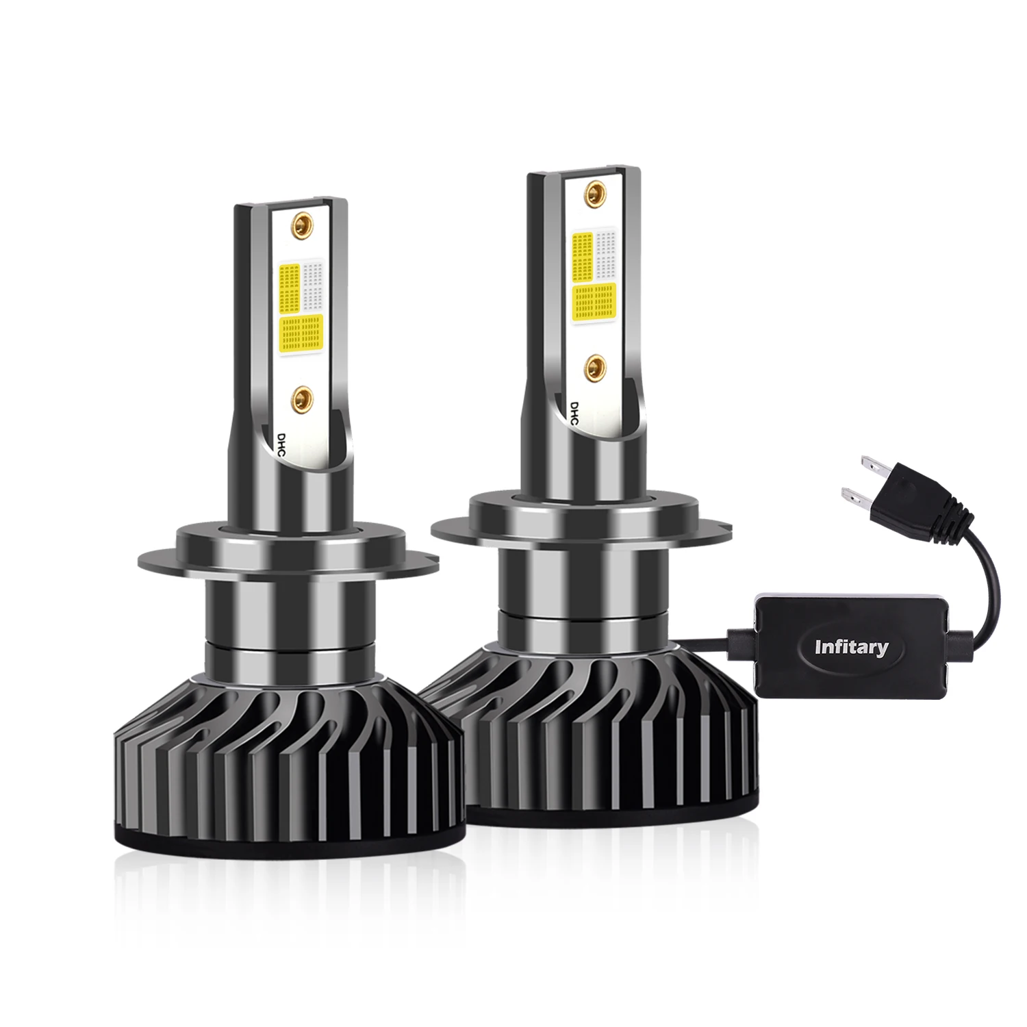 4 Colors Bulb Flashing White Red Blue Yellow H4 H7 H8 Car Flash LED Auto Headlight Bulbs 9012 LED Auto Headlight