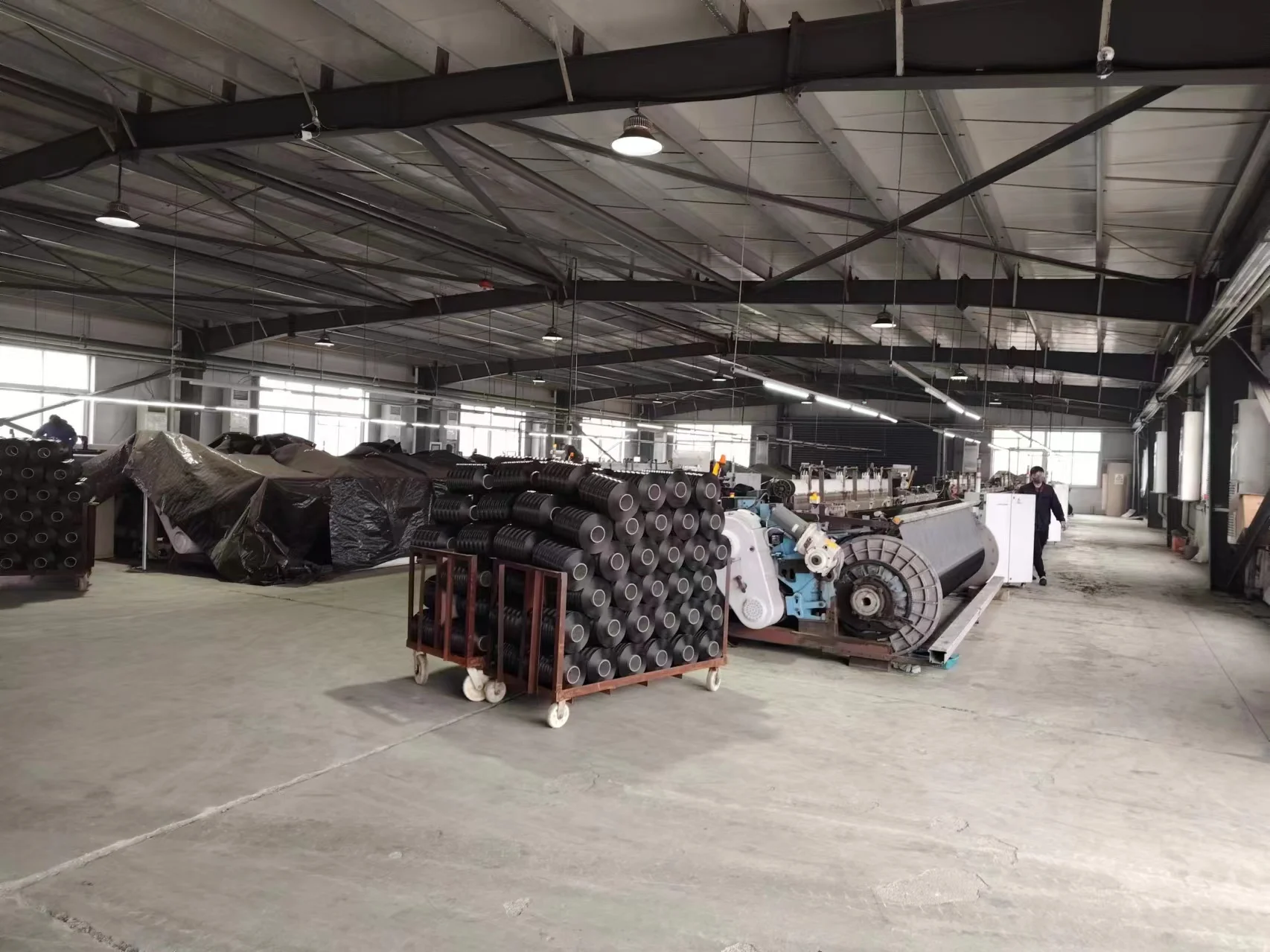 Manufactured PP Material Factory Price Jumping Mesh Roll Bed Trampoline Mat High-quality Trampoline Fabric Trampoline