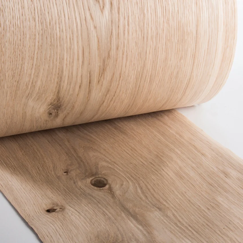 Натуральный древесный шпон из дуба, бесплатные образцы деревянного шпона