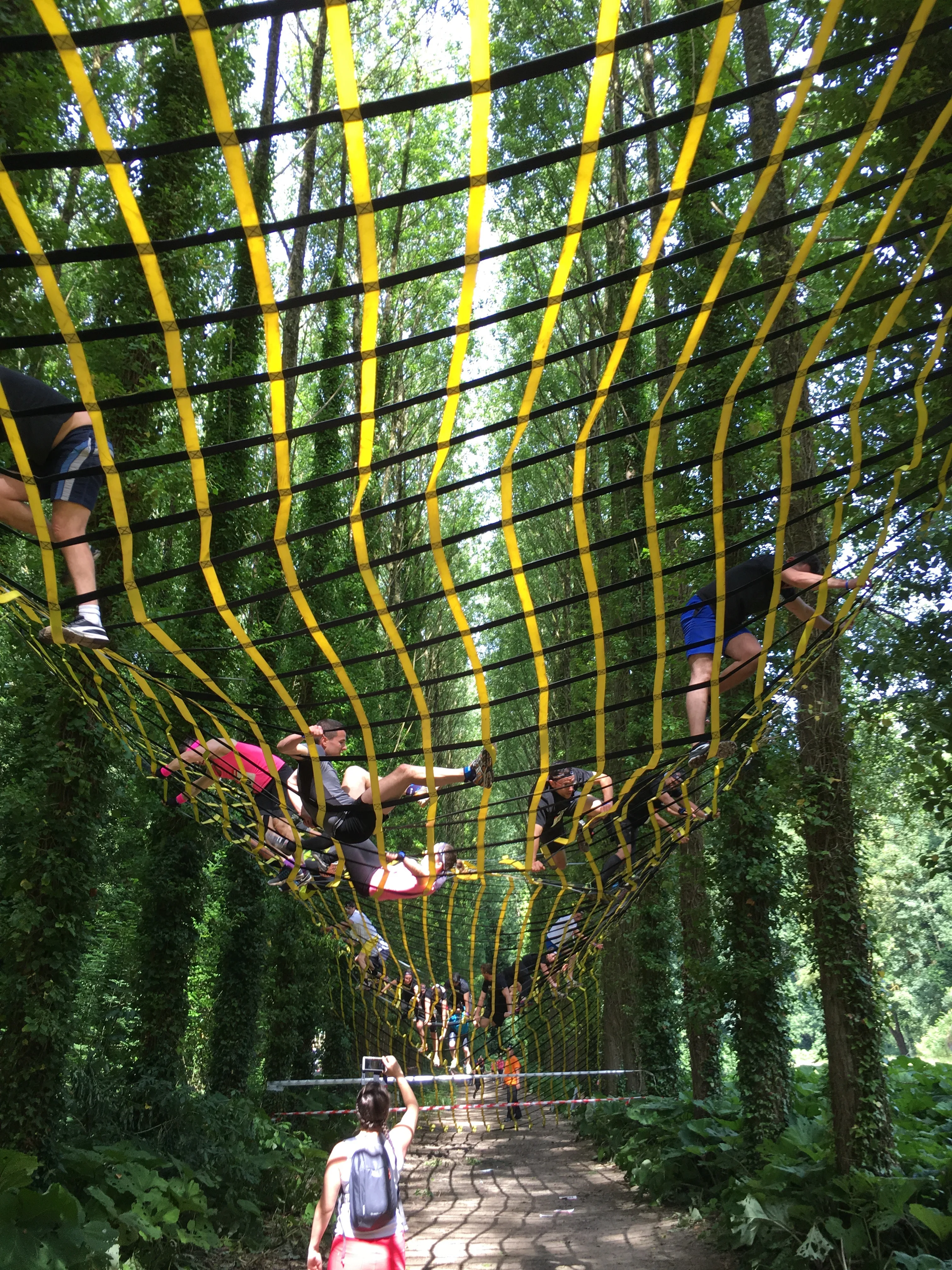 Защитные сетки для скалолазания