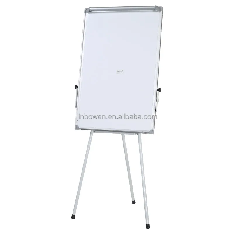 KBW Office Presentation Board Portable Magnetic Dry Erase Whiteboard Tripod Height Adjustable Flipchart Easel for Home Teaching