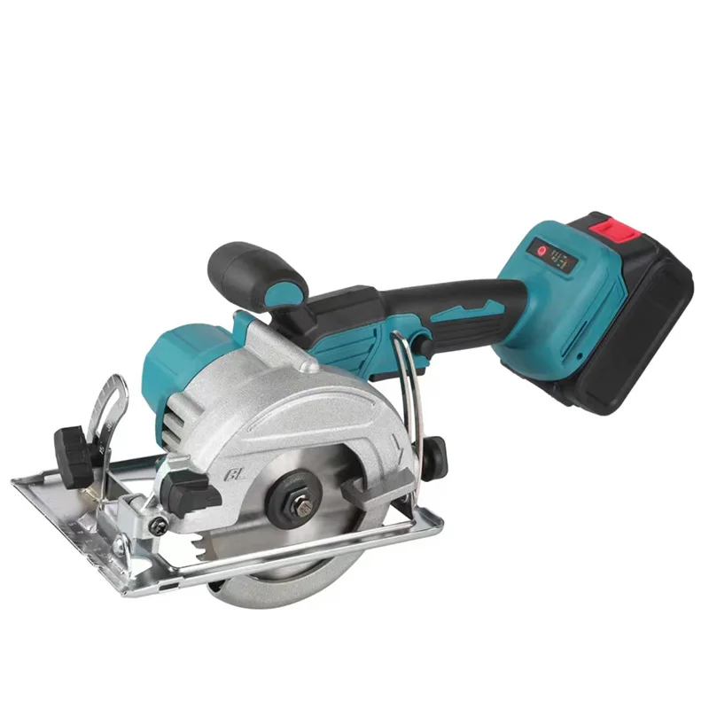Brushless electric circular saw lithium electric saw stone wood hand push saw hand cutting machine single hand electric saw