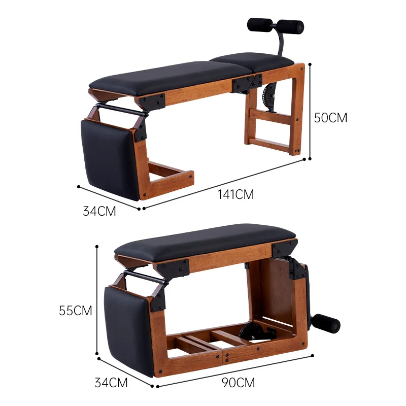 Commercial Multi-Functional Adjustable Abs Board Pilates Yoga Supine Reformer Board for Home Use