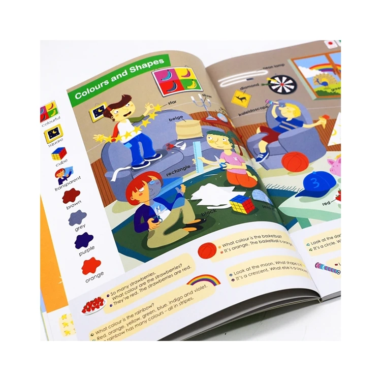 Kids english word easy learning with talking pen reading audio books for kids