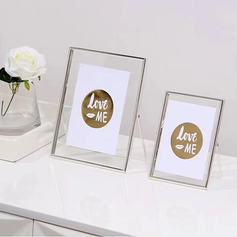 JUNLIN Wholesale Hot Sale Metal Picture Frame Photo Stands