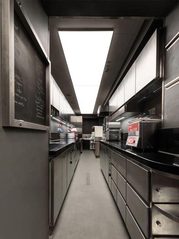 Custom-made Opal Light Panel Aluminum Profile Hidden Specifically for Wall Backsplash and Modular Applications