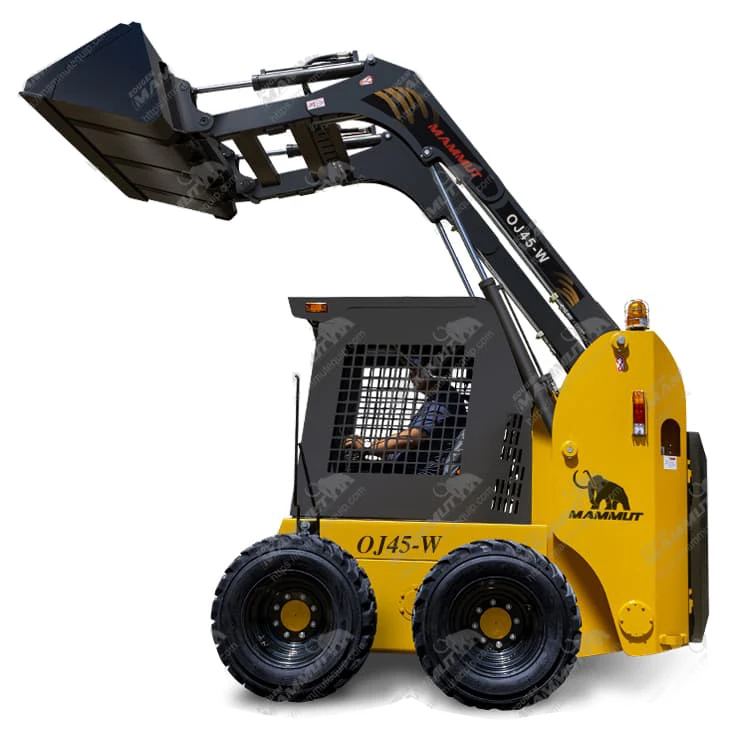 Compact track skid steer loaders OJ45-W 800kg hydraulic motor diesel engine crawler skid steer loaders