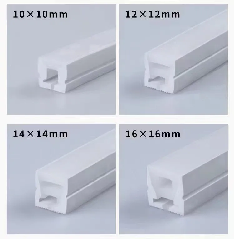 120V Dimmable LED Strip Light 5000K Day White, LED Rope Light Dimming by Wall Dimmer, No Need LED Driver