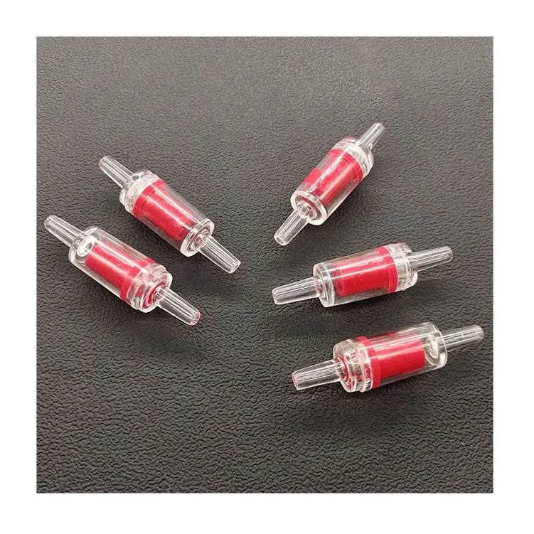 4mm Plastic Non-Return One Way Aquarium Fish Tank Accessories Air Pump Check Valve