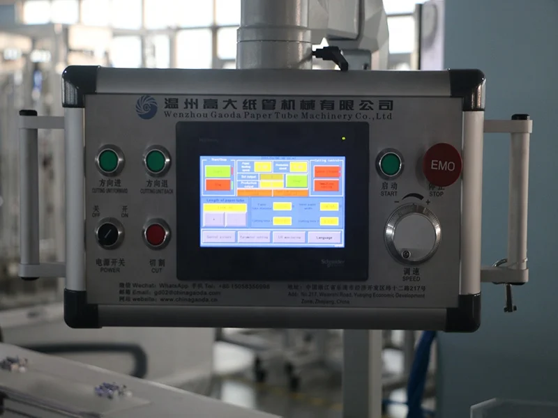 Gaoda 8 knives paper straw making machine production line(2sets straw machine) save time