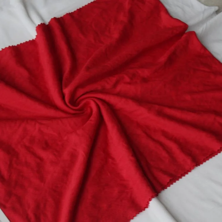 2022 breathable 100% recycle polyester knitted pique dyed fabric